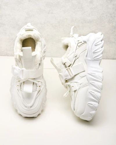 Royalfashion Women's Warmed Losgos Sneakers