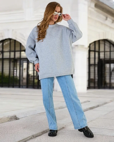 Royalfashion Дамски суитшърт oversize