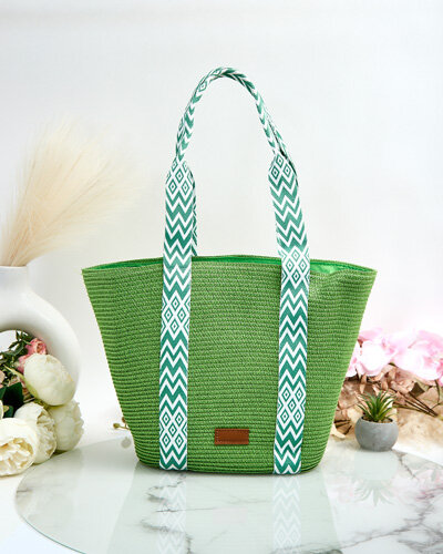 Дамска сламена чанта Royalfashion