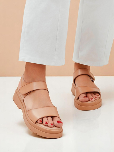 Royalfashion дамски сандали с по-дебела подметка Otvanna