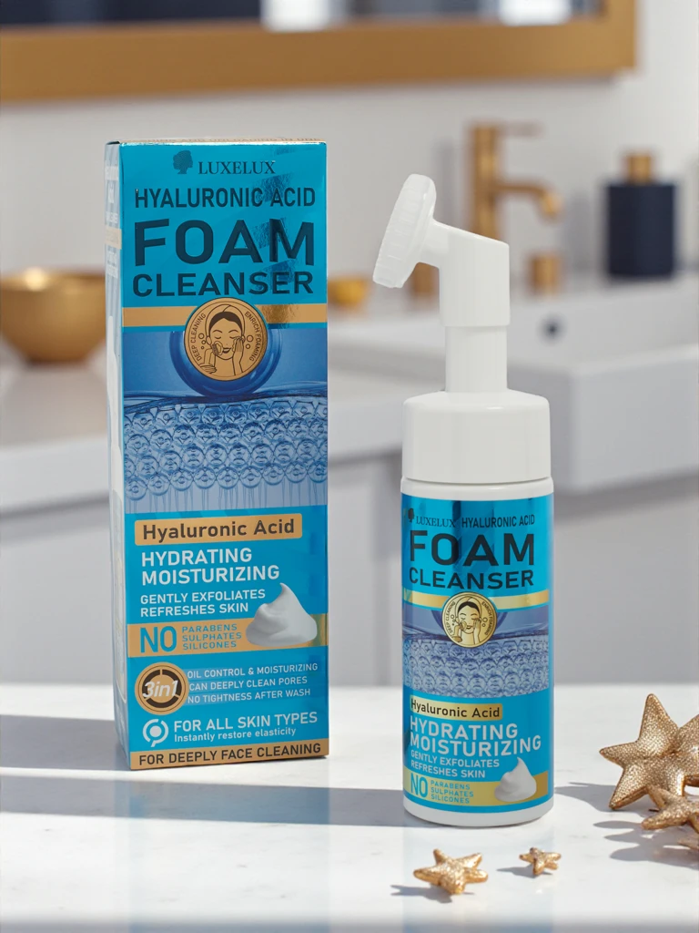 Aurelia Hyaluron Foam 150ml — Нежна хидратираща и почистваща пяна