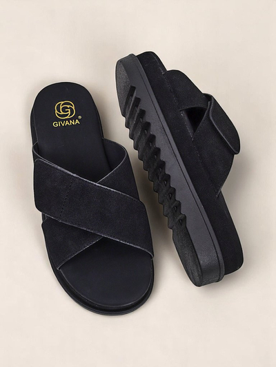 Royalfashion Дамски равни сандали Evre