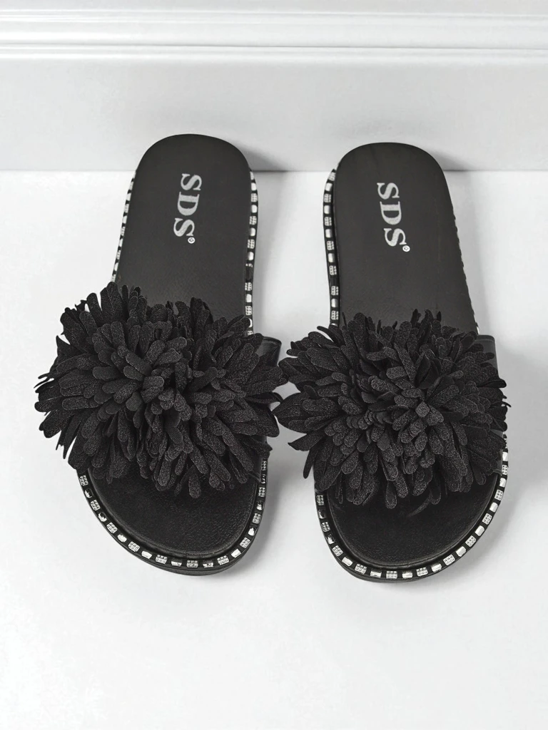 Royalfashion Дамски чехли на плоска подметка Flora Blide