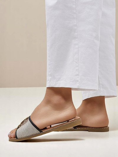 Royalfashion дамски чехли с плоска подметка Rorole