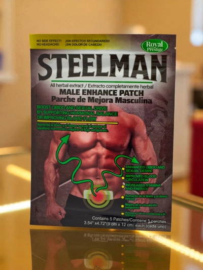 Натурален пластир за повишаване на потентността при мъжете