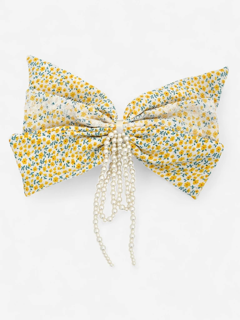 Royalfashion Щипка за коса с голяма панделка