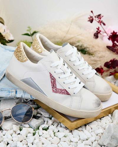 Royalfashion Дамски спортни маратонки с украшения Ginn