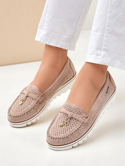 Royalfashion Дамски перфорирани мокасини Elissas