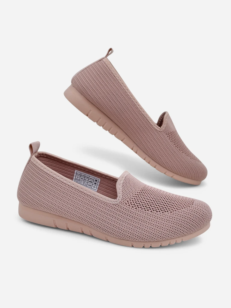 Royalfashion дамски текстилни мокасини Caerit