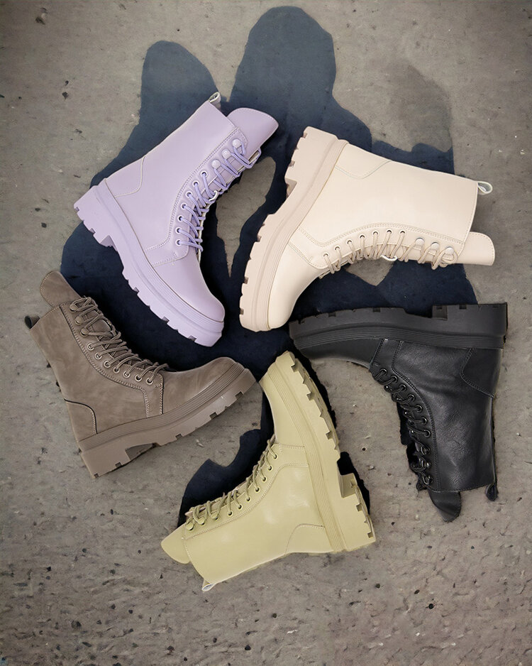 Royalfashion Дамски ботуши от еко кожа Vederme