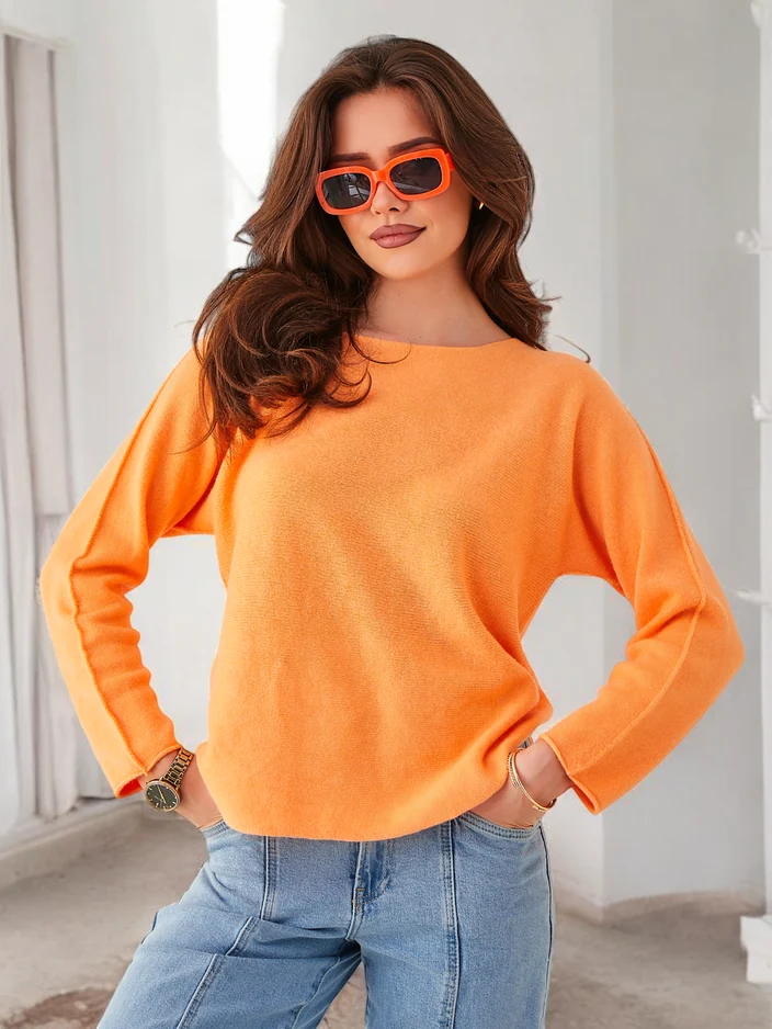 Royalfashion Тънък дамски пуловер от вискоза