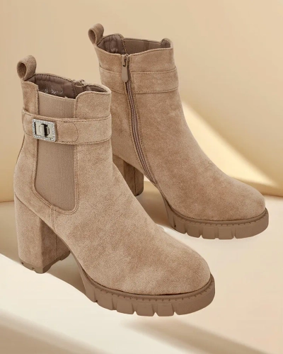 Дамски глезенови ботуши Royalfashion на поста Effo