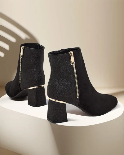 Дамски боти на ток Роялфешън на борати