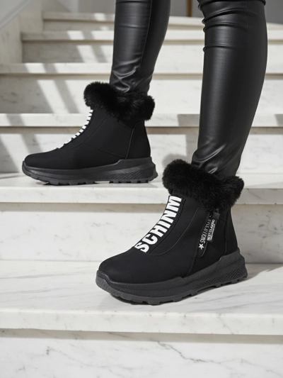 Valentina Черни Боти с Подплата