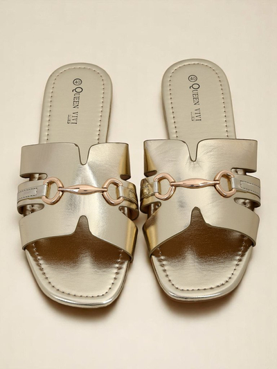 Royalfashion Дамски чехли с равна подметка Lina