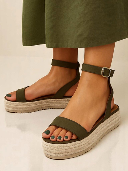 Royalfashion дамски платформи сандали Finna