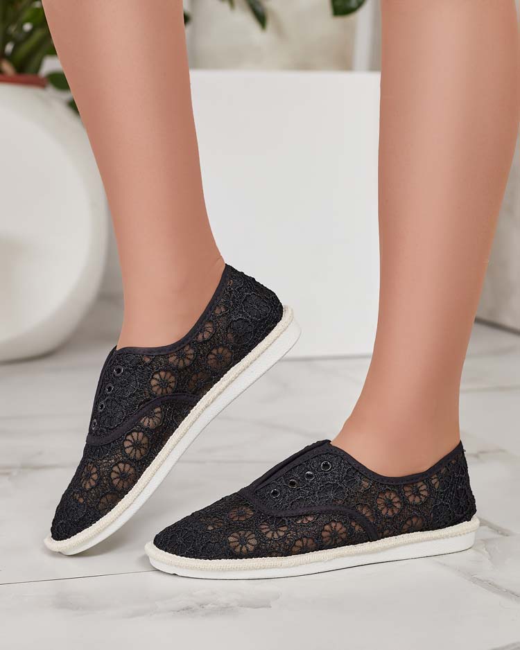 Royalfashion Дамски ажурни маратонки Nurram