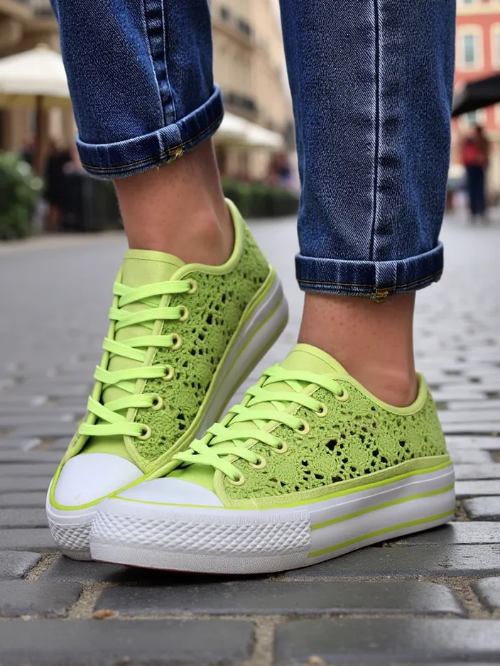 Royalfashion Дамски перфорирани маратонки Nizzet