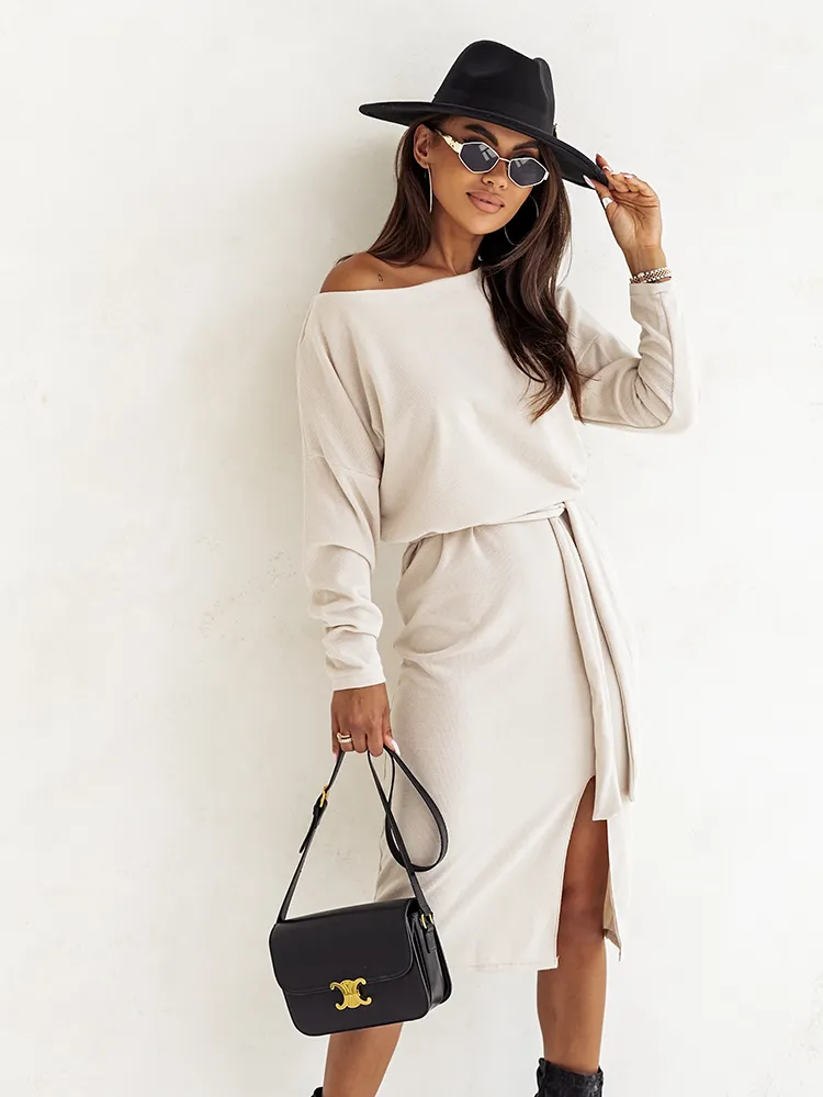 Royalfashion Дамска миди рокля