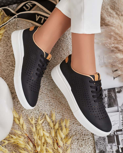 Royalfashion Дамски ажурни спортни обувки Deromias