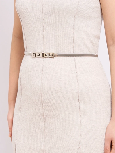 Дамски метален колан сребърен Heraklesa Greca glamour стилен 64-100 см