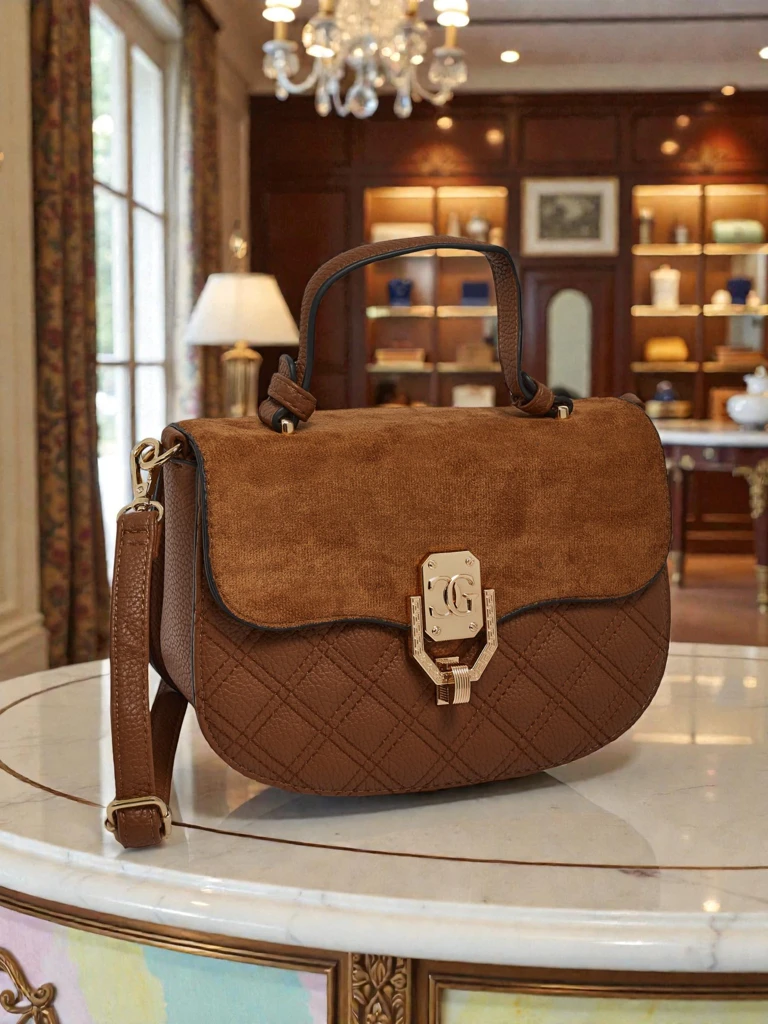 Малка дамска чанта от еко кожа Sefia