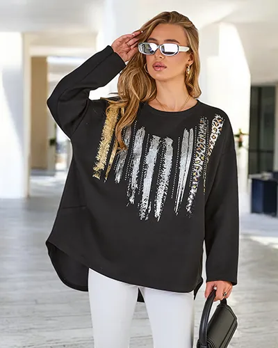 Royalfashion Дамска блуза с принт