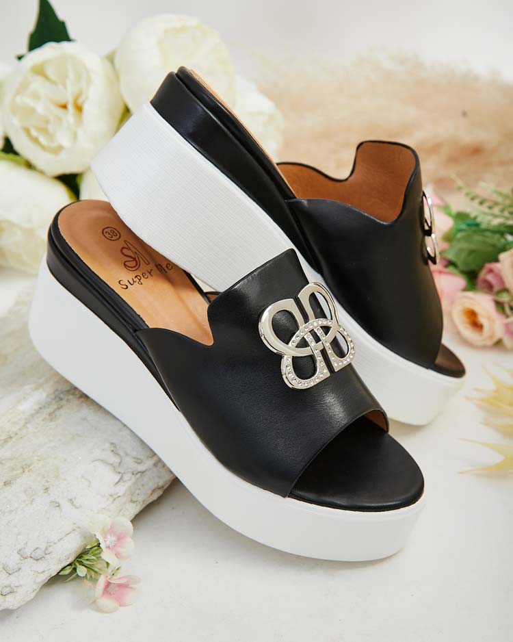 Royalfashion Women's Sailme Джапанки от котешка кожа