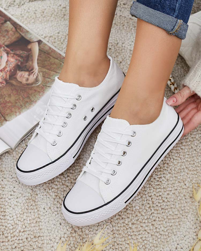 Royalfashion Дамски класически маратонки с връзки Ogisea