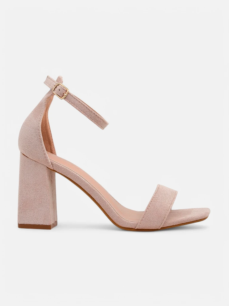 Royalfashion дамски сандали от еко велур Qwadrat