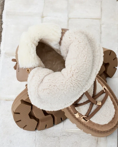 Royalfashion Lozin дамски ботуши за сняг с дантела