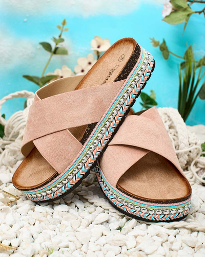 Royalfashion Дамски джапанки с равна подметка Tomlla