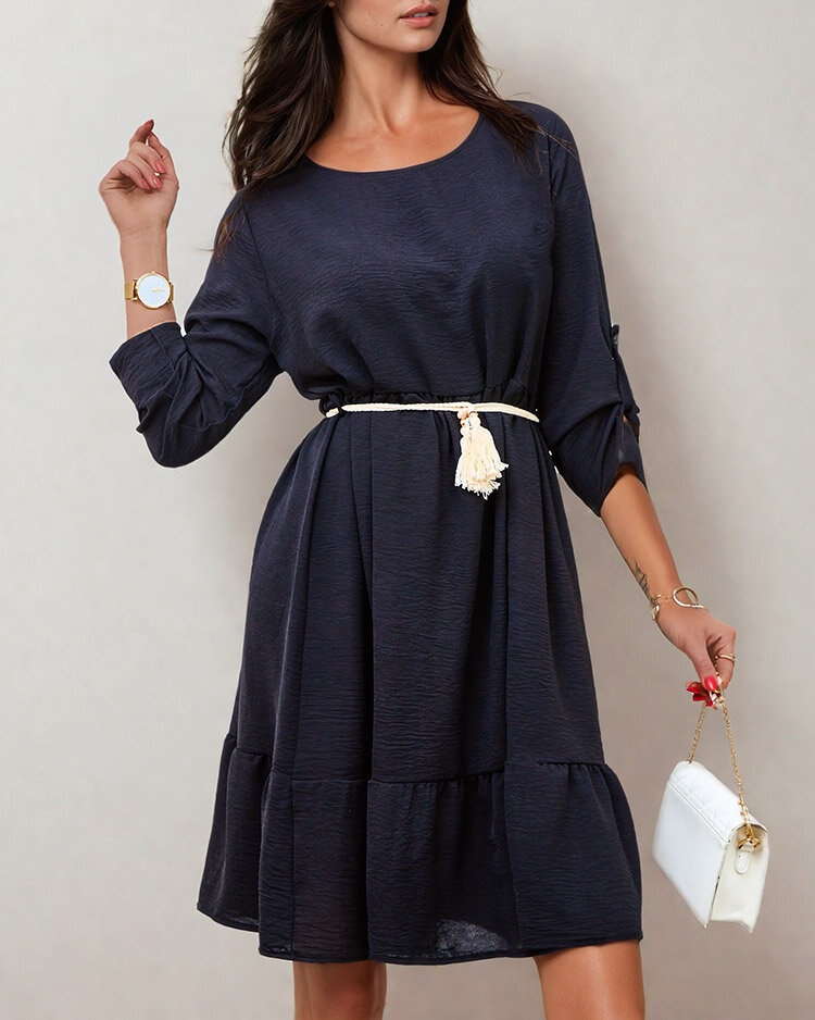 Royalfashion Дамска рокля с дължина до коляното