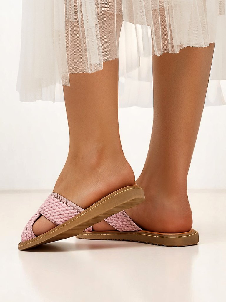 Сандали Royalfashion за жени с оплетени презрамки Bornes