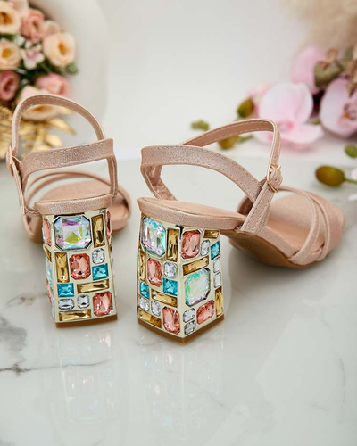 Royalfashion Дамски сандали Solepte с камъни