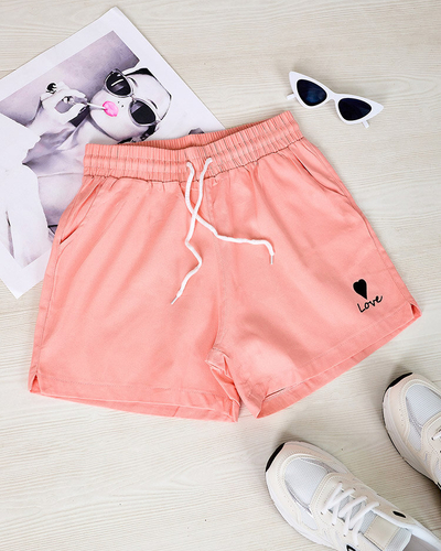 Royalfashion Дамски къси памучни панталони