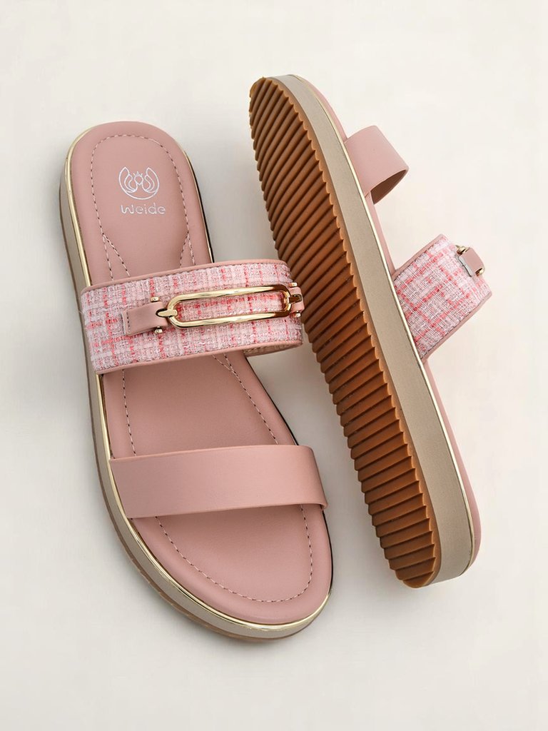 Royalfashion Дамски сандали с равна подметка Mamma