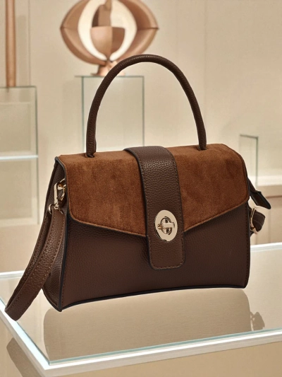 Малка дамска чанта от еко кожа Zyora