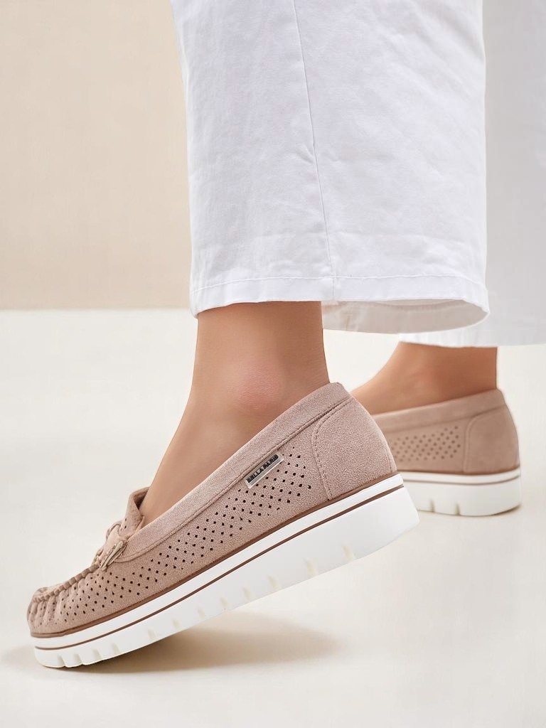 Royalfashion Дамски перфорирани мокасини Elissas