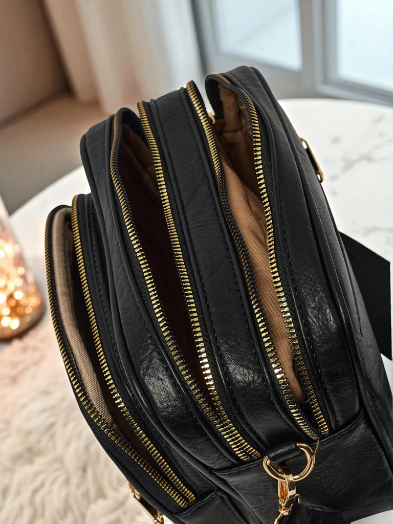 Малка дамска чанта от еко кожа Hidden Thorn