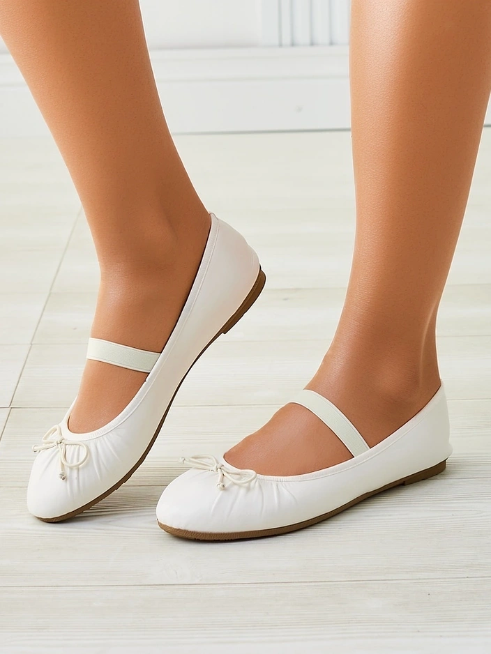 Royalfashion Балерини за жени с лъчица и еластична лента Evsal