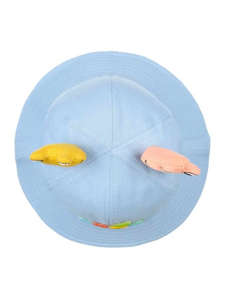 Royalfashion Детска шапка тип кофа Весели нашивки