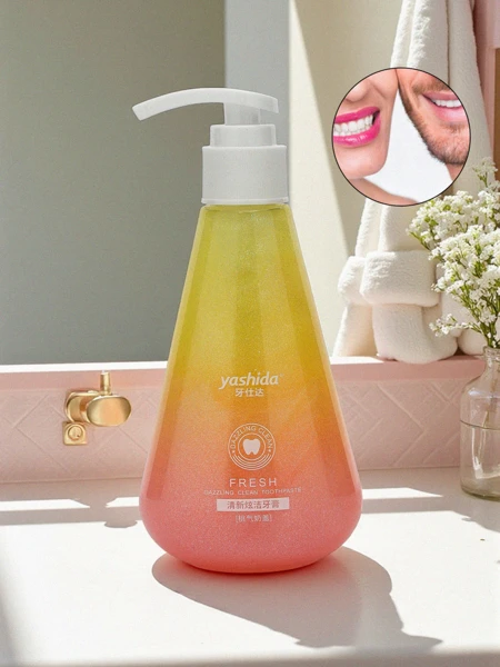 Yashida Избелваща паста за зъби Праскова-Мента