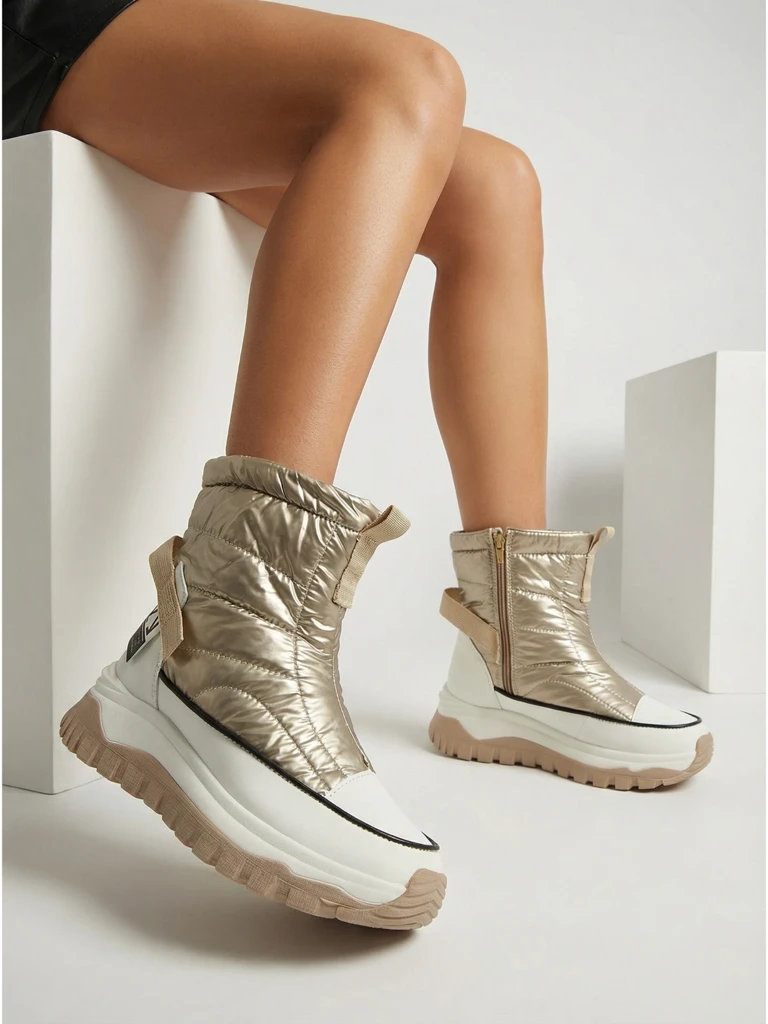 Дамски боти тип снегоходки Livvo