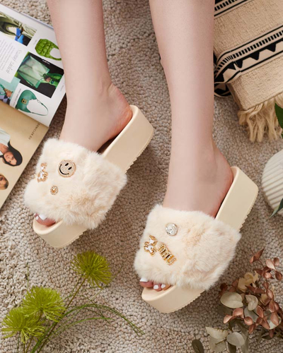 Royalfashion Women's Helimme platform flip-flops