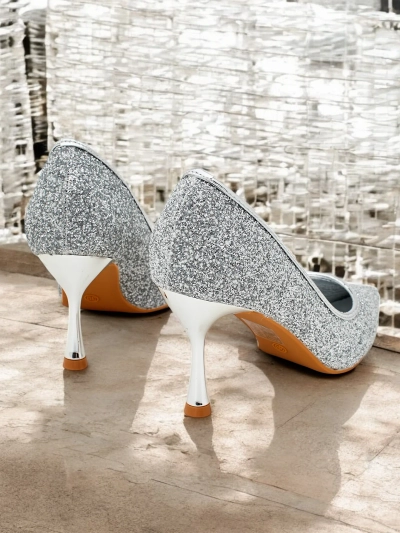 Дамски токчета на Royalfashion с цирконии Letello