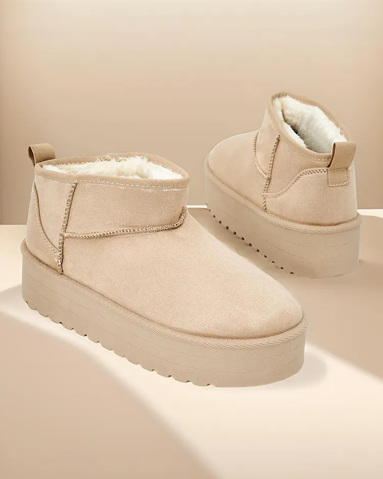 Royalfashion Къси зимни ботуши за жени Komano