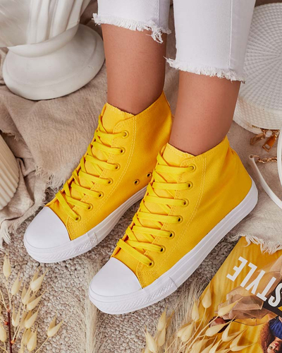 Royalfashion Women's High Sneakers Hirria