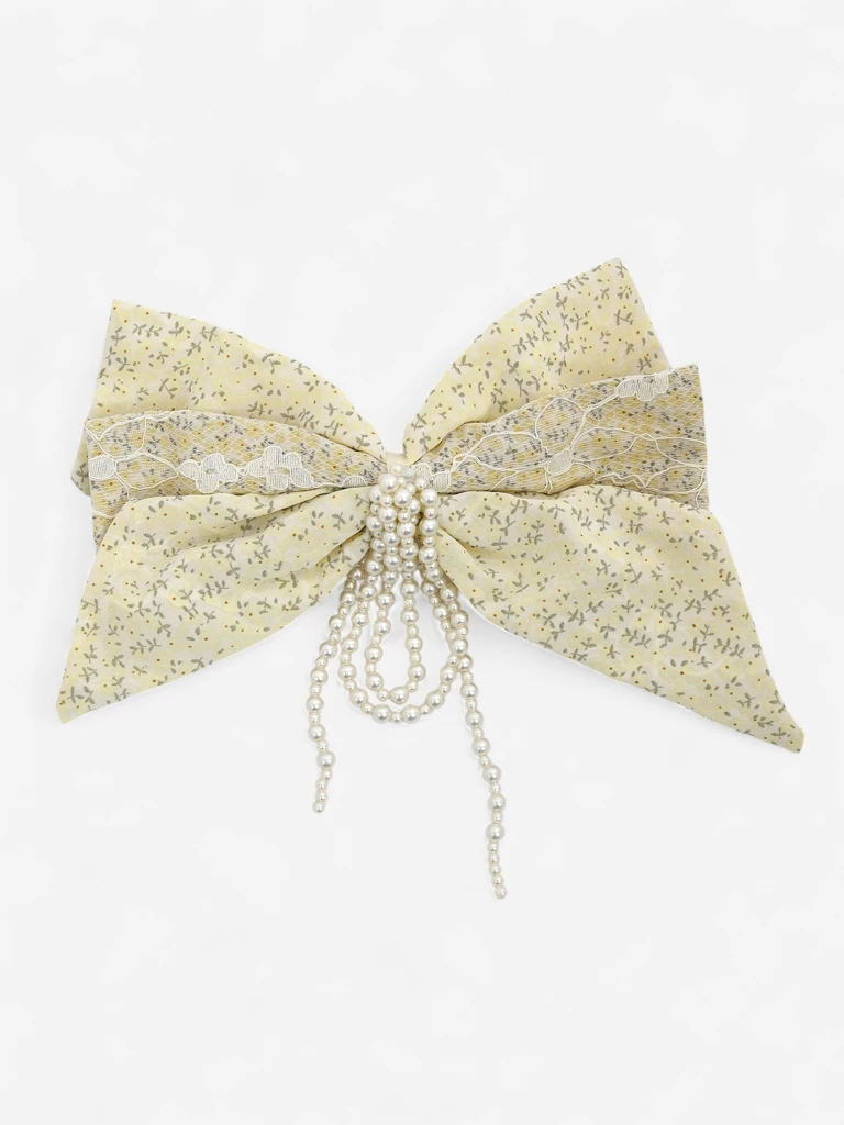 Royalfashion Щипка за коса с голяма панделка