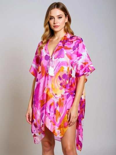 Royalfashion Парео – Лятна дамска плажна туника с шарки Wild Coast